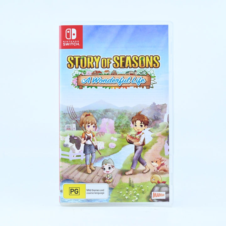 Story of Seasons: A Wonderful Life - Nintendo Switch Game - FREE POST!