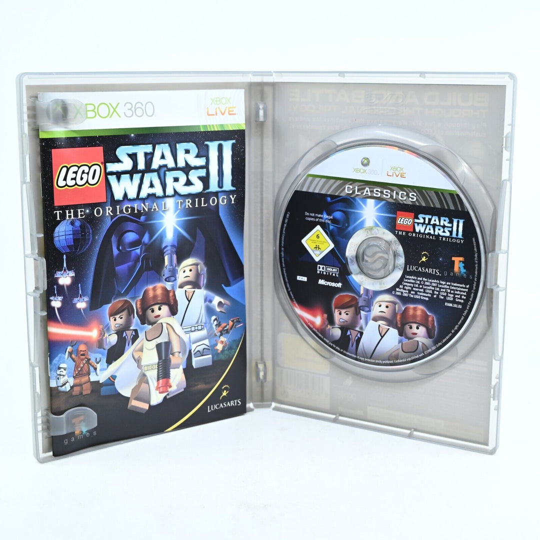 Lego Star Wars II: The Original Trilogy - Xbox 360 Game + Manual - PAL