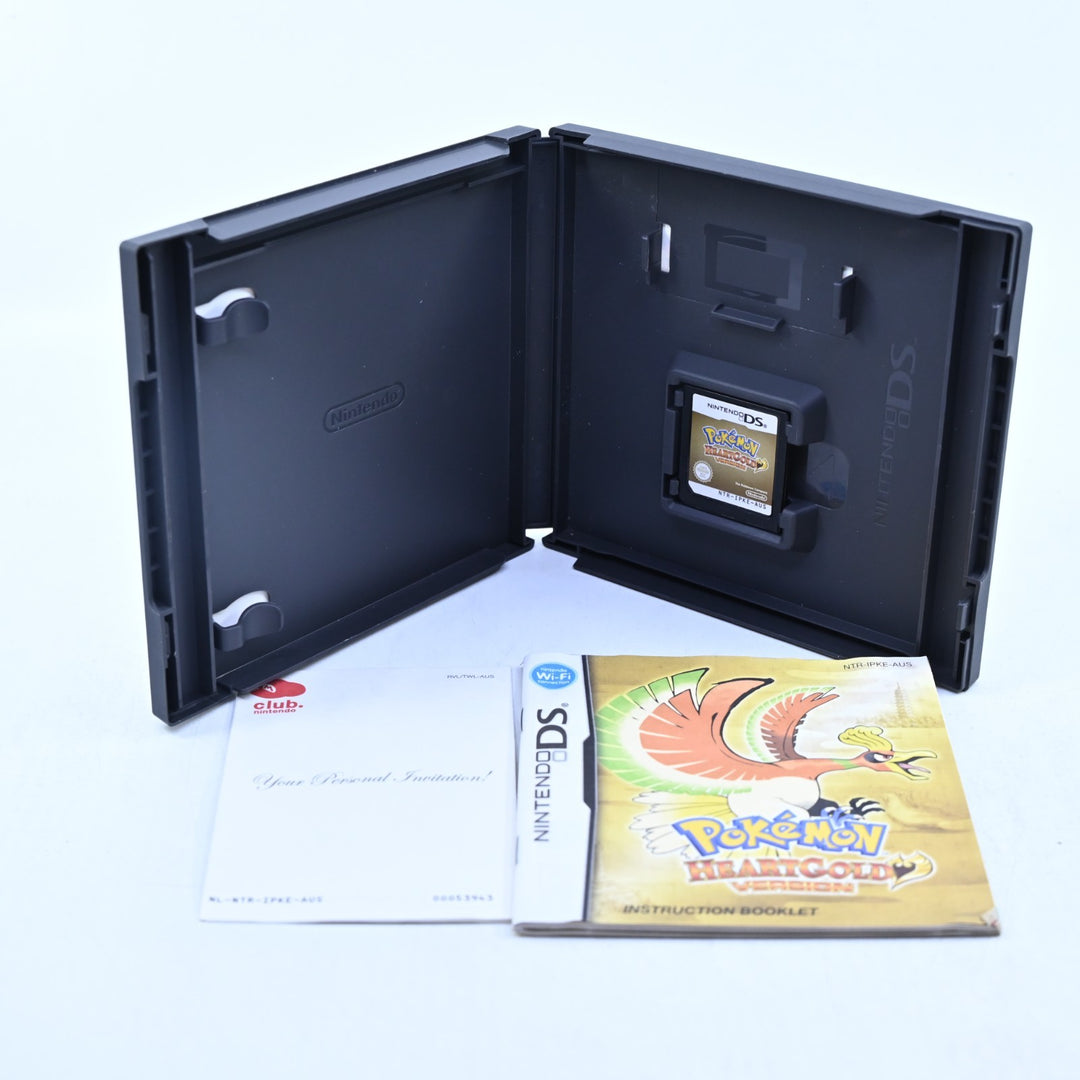 Pokemon HeartGold - Nintendo DS Game - AUS PAL + Manual - Heart Gold