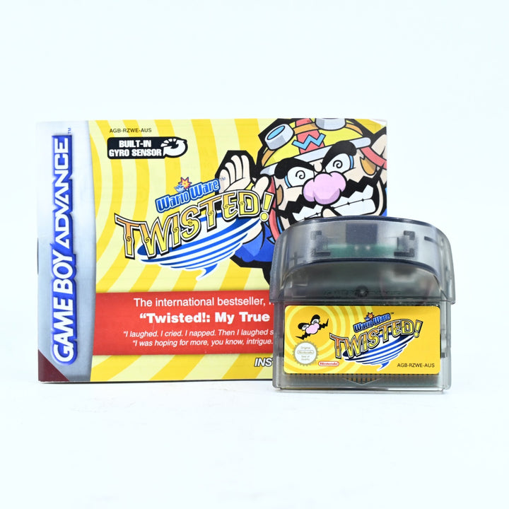 WarioWare Twisted - Nintendo Gameboy Advance / GBA Game + Manual - PAL