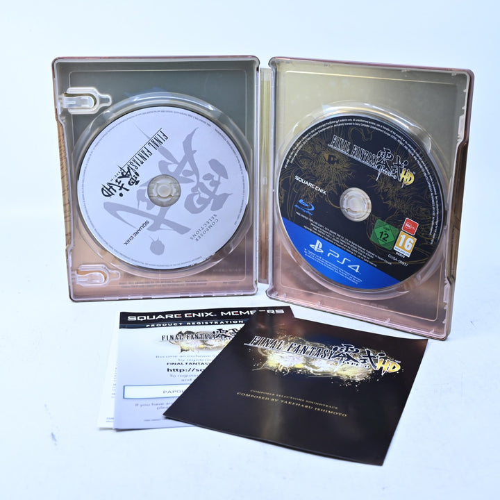 Final Fantasy Type-0 HD - Playstation 4 / PS4 Game + Steelbook + CD - MINT DISC!