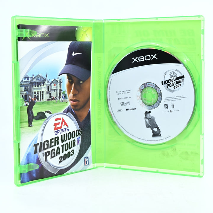 Tiger Woods PGA Tour 2003 - Original Xbox Game + Manual - PAL - MINT DISC!