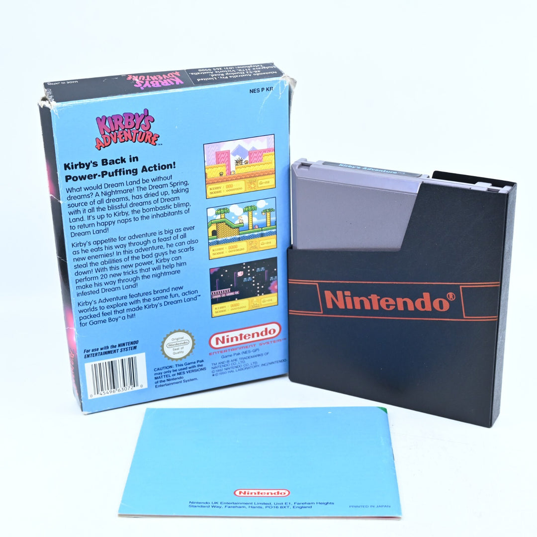 Kirby's Adventure - Nintendo Entertainment System / NES Boxed Game - PAL