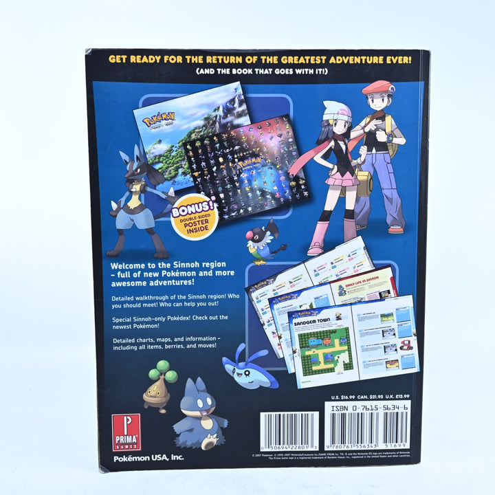 Pokemon Diamond & Pearl - Vol.1 - The Official Scenario Guide No Poster - Prima