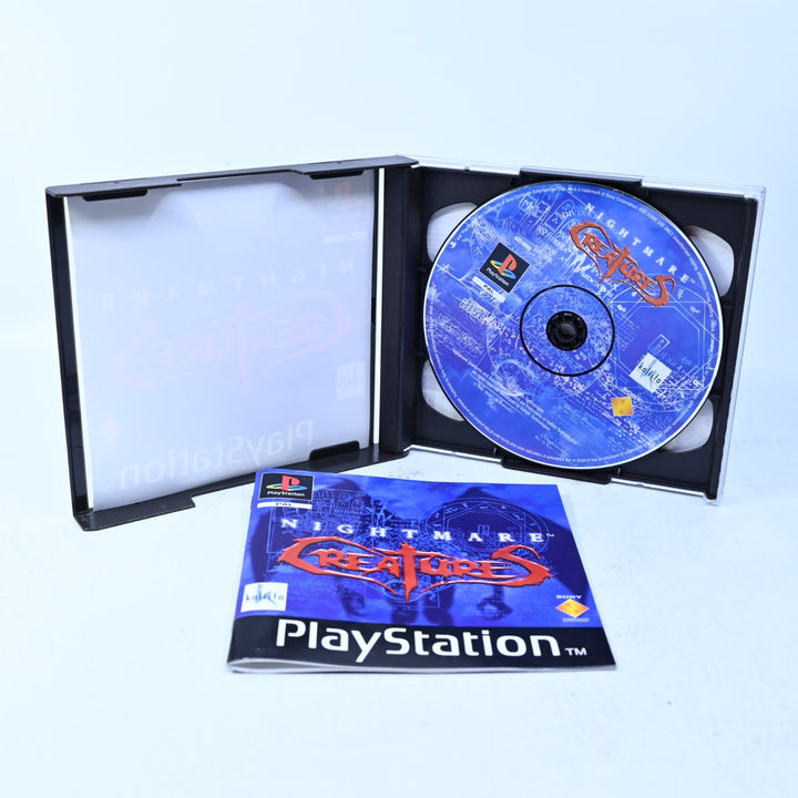 Nightmare Creatures - Sony Playstation 1 / PS1 Game + Manual - PAL - MINT DISC!