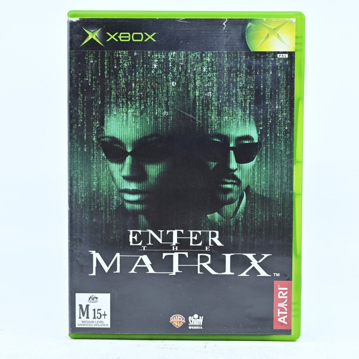 Enter the Matrix - Original Xbox Game + Manual - PAL - MINT DISC!