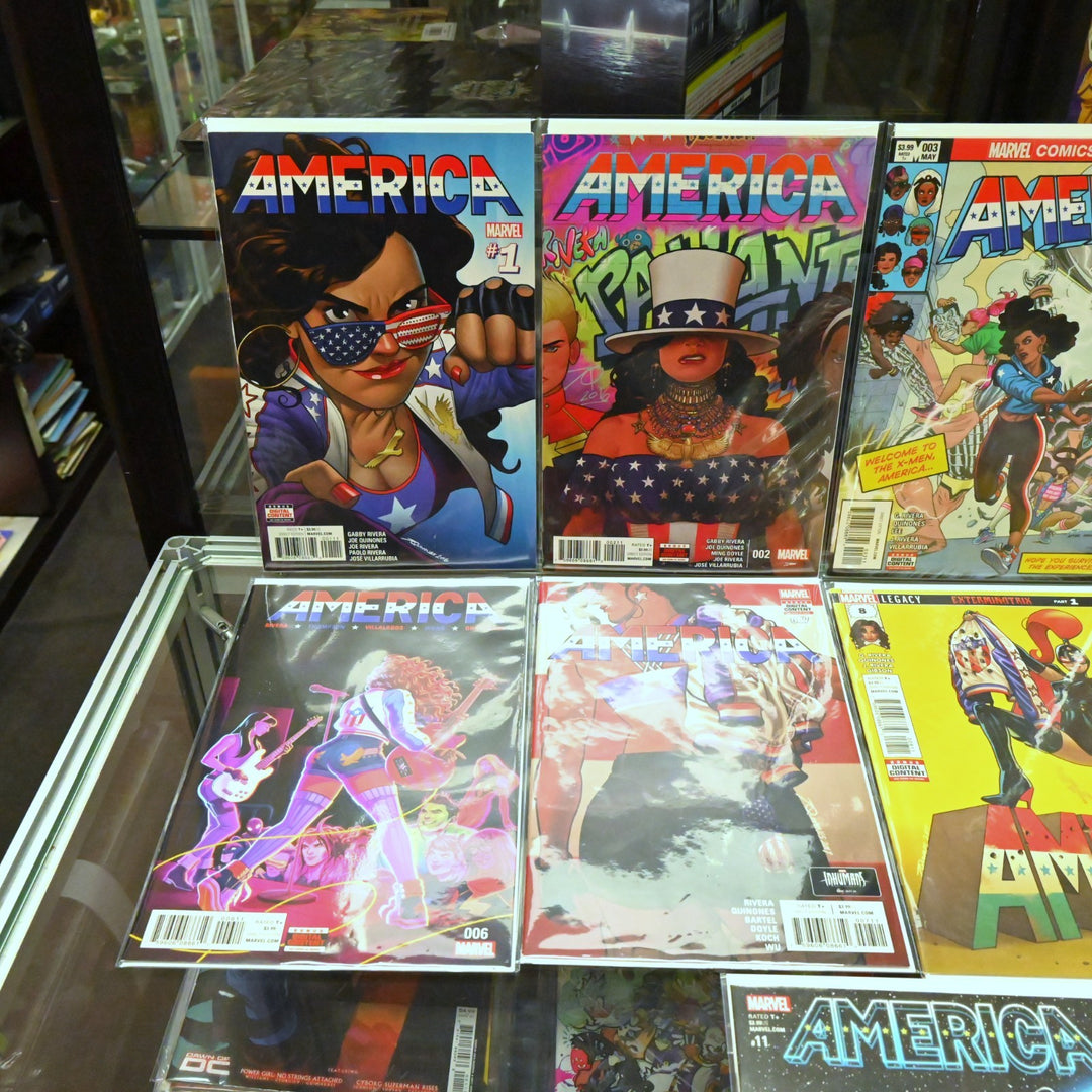 America (2017) - Complete Set 1-12 - Rivera / Quinones - Marvel Comics - Comic