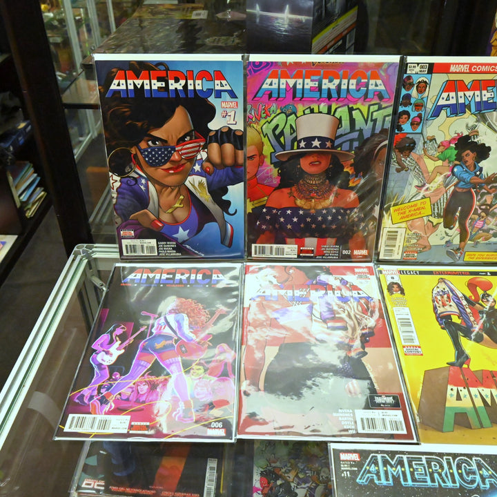 America (2017) - Complete Set 1-12 - Rivera / Quinones - Marvel Comics - Comic