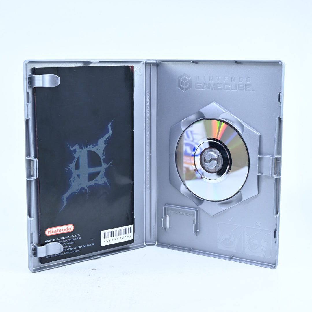 Super Smash Bros. Melee - Nintendo Gamecube Game + Manual - PAL - FREE POST!