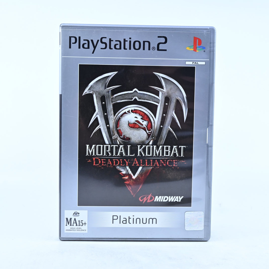 Mortal Kombat: Deadly Alliance - Sony Playstation 2 / PS2 Game + Manual - PAL