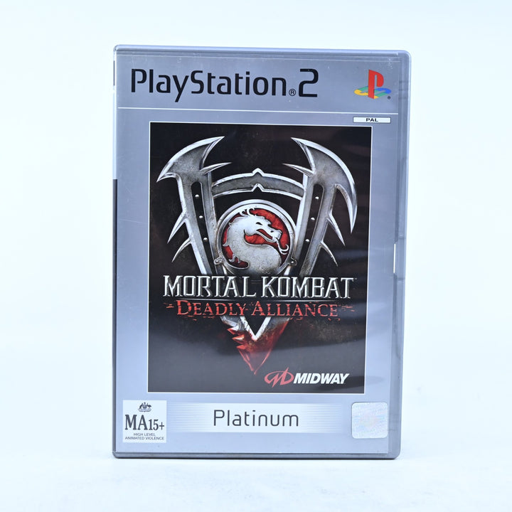 Mortal Kombat: Deadly Alliance - Sony Playstation 2 / PS2 Game + Manual - PAL