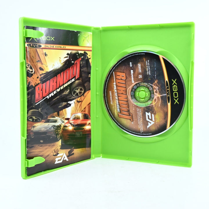 Burnout: Revenge - Original Xbox Game + Manual - PAL - MINT DISC!