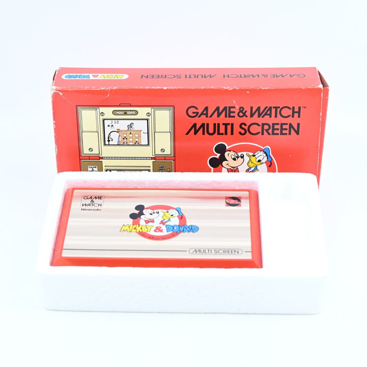 Game & Watch Multi Screen Mickey & Donald - Nintendo Game & Watch Boxed Console