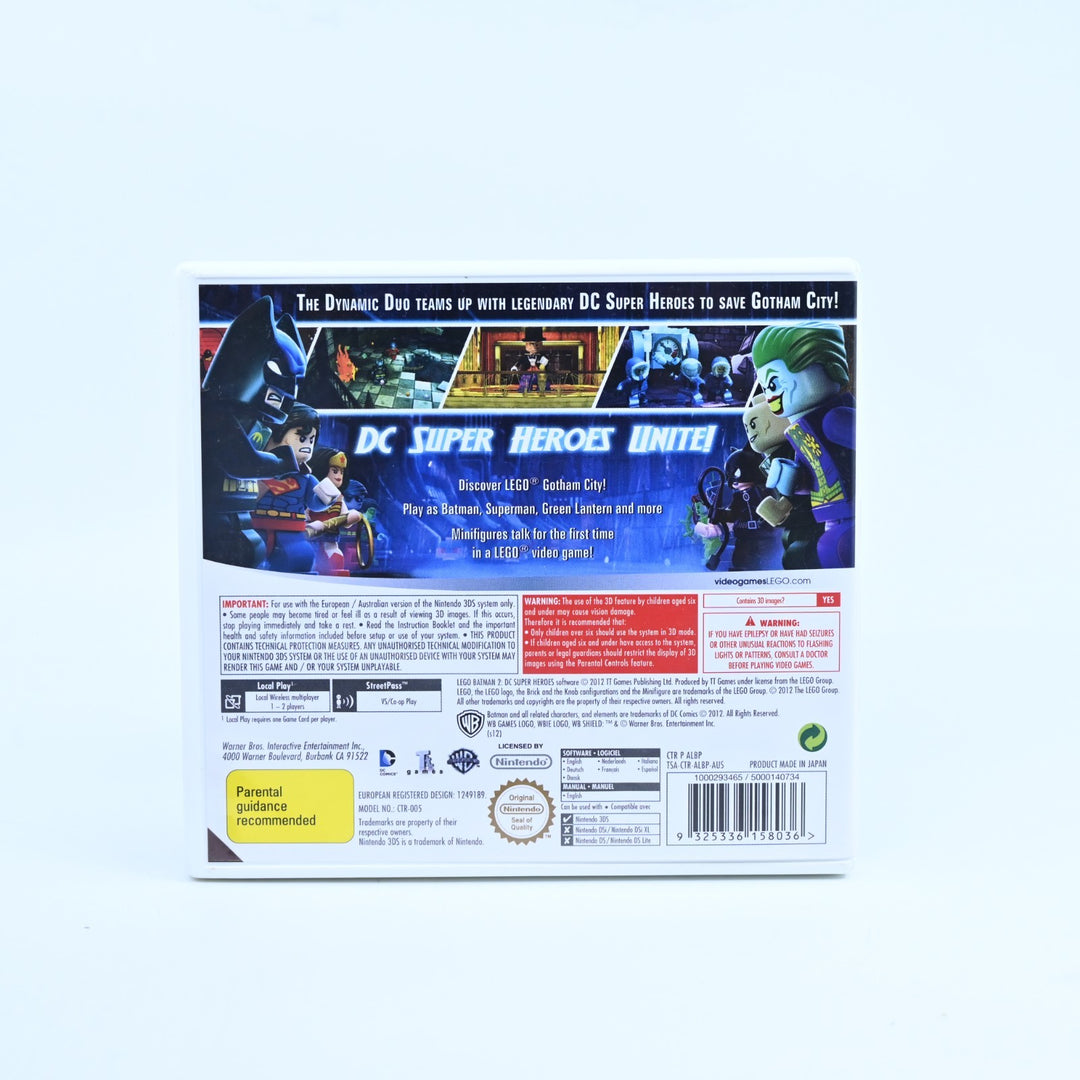 LEGO Batman 2 DC Super Heroes - Nintendo 3DS Game - PAL - FREE POST!
