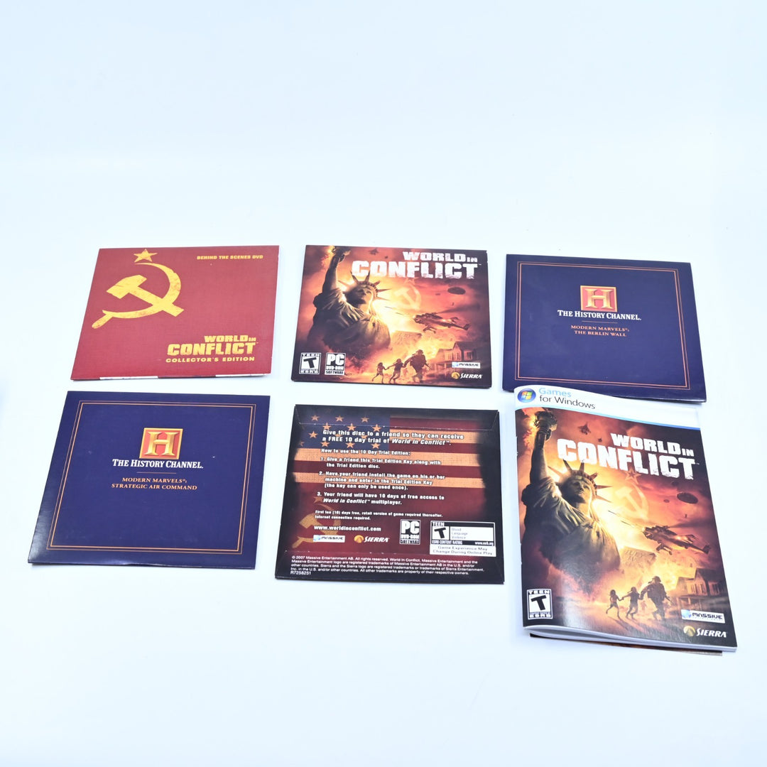 World In Conflict  - PC / Other - Games + Manual - FREE POST!