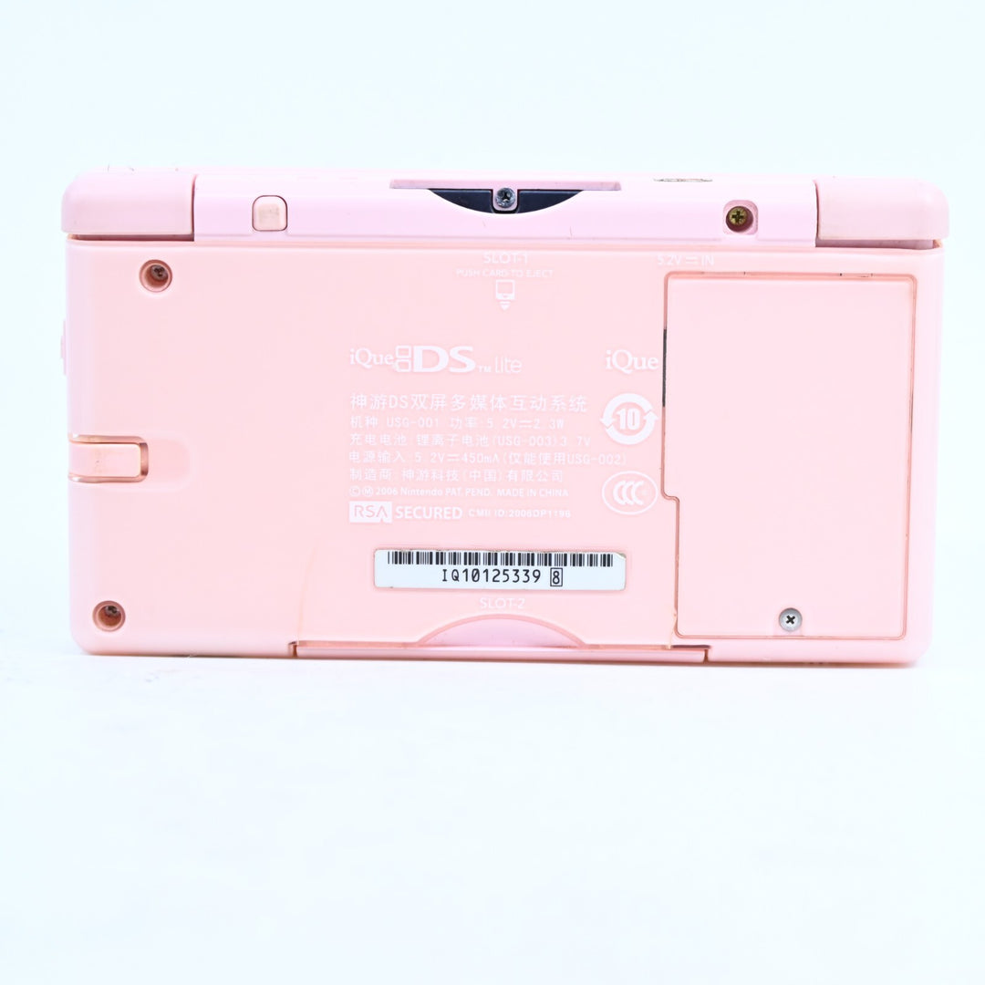 Nintendo iQue DS Lite Noble Pink - Chinese Mainland - Nintendo DS Console