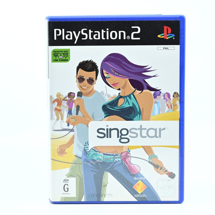 SingStar - Sony Playstation 2 / PS2 Game - FREE POST!