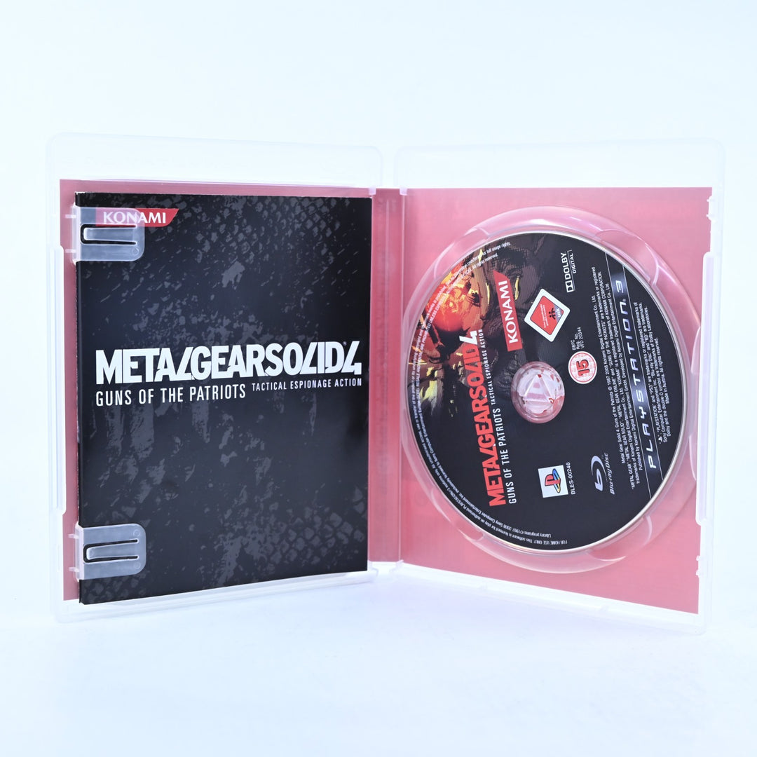 Metal Gear Solid 4: Guns of The Patriots - Sony Playstation 3 / PS3 Game