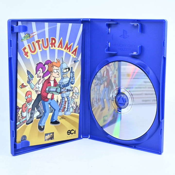 Futurama - Sony Playstation 2 / PS2 Game + Manual - PAL - MINT DISC!