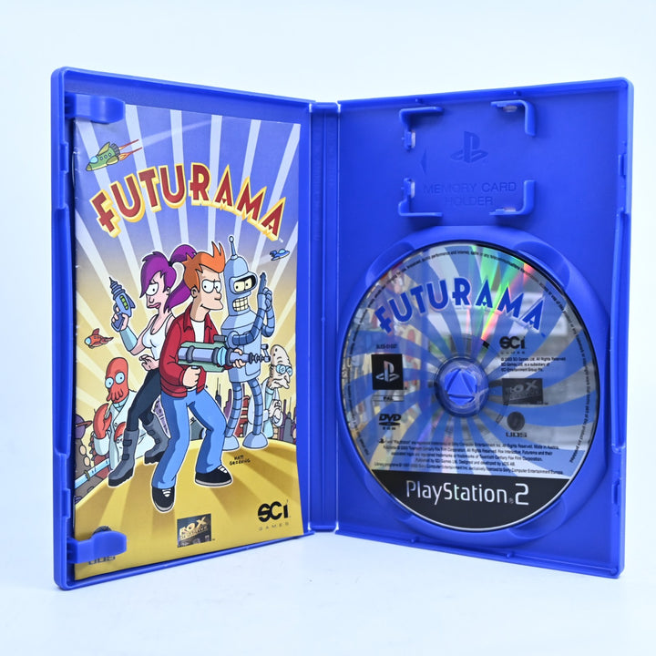 Futurama - Sony Playstation 2 / PS2 Game + Manual - PAL