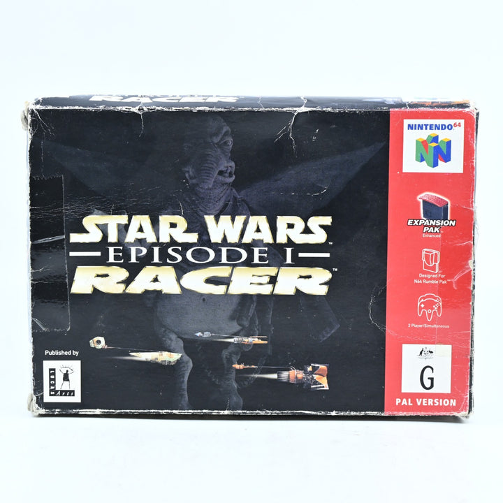 Star Wars Episode 1 Racer - N64 / Nintendo 64 Boxed Game - PAL - FREE POST!