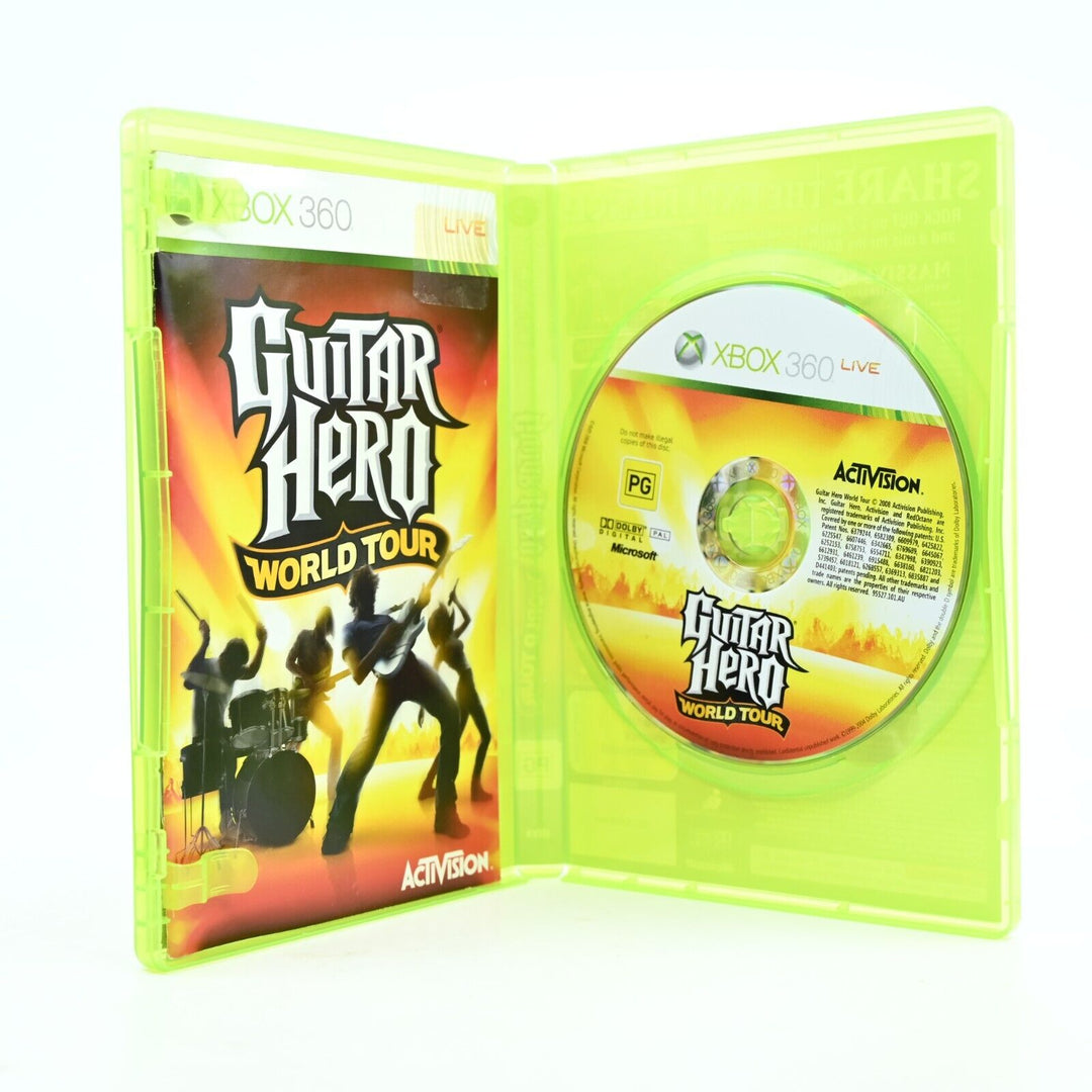 Guitar Hero: World Tour - Xbox 360 Game + Manual - PAL - FREE POST!