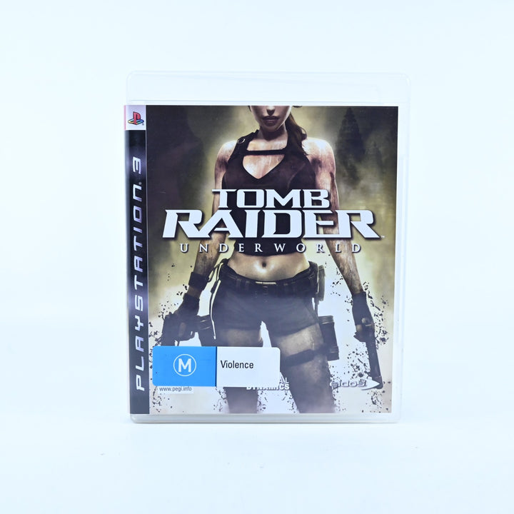 Tomb Raider Underworld - Sony Playstation 3 / PS3 Game + Manual - MINT DISC!