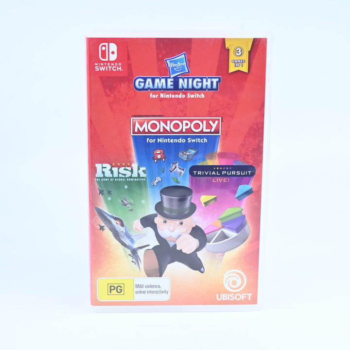 Hasbro Game Night for Nintendo Switch - Nintendo Switch Game - FREE POST!