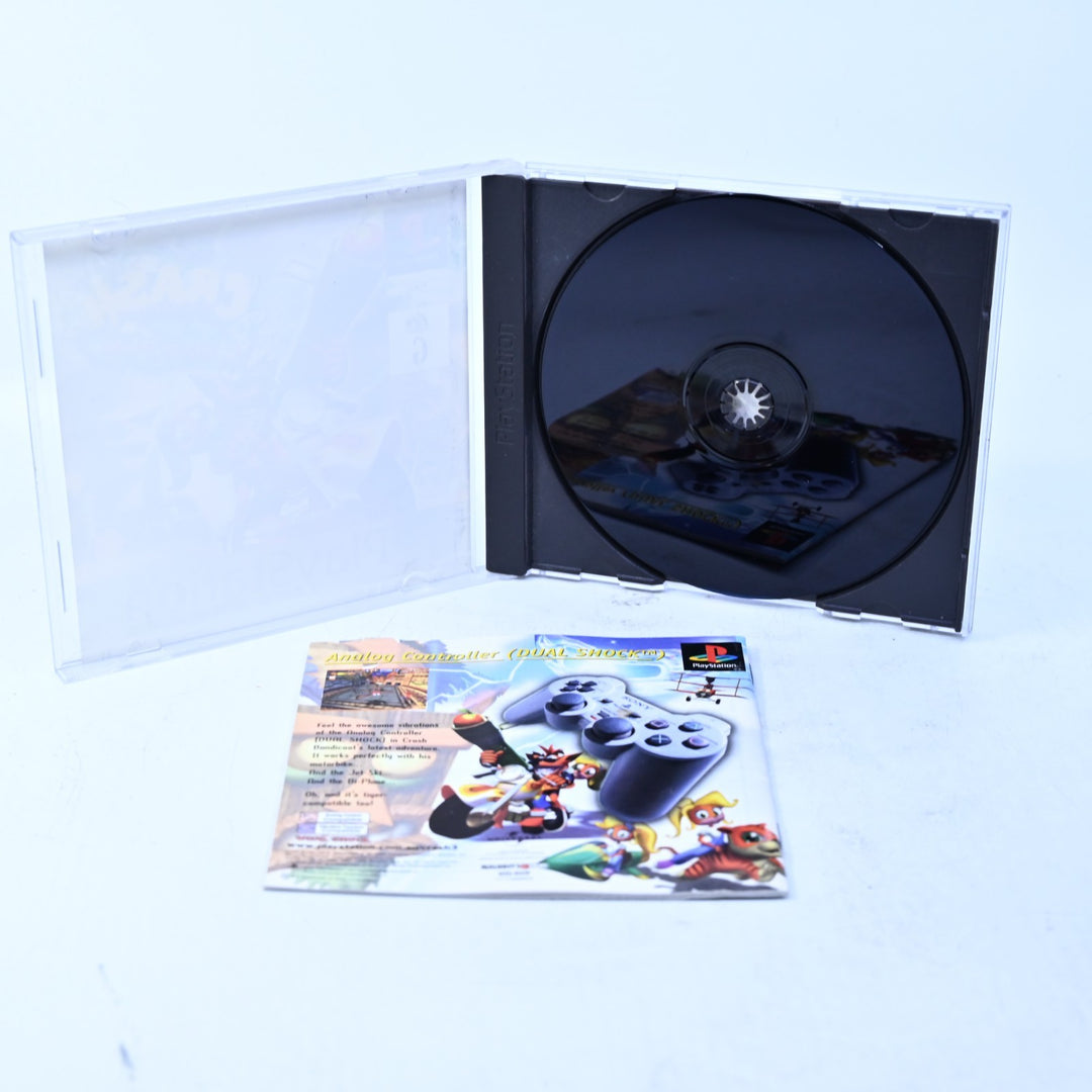 Crash Bandicoot 3: Warped - Sony Playstation 1 / PS1 Game + Manual - PAL
