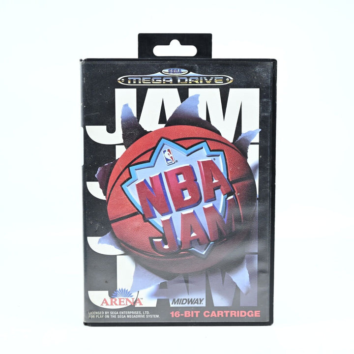 NBA Jam + Manual - Sega Mega Drive Game - PAL - FREE POST!