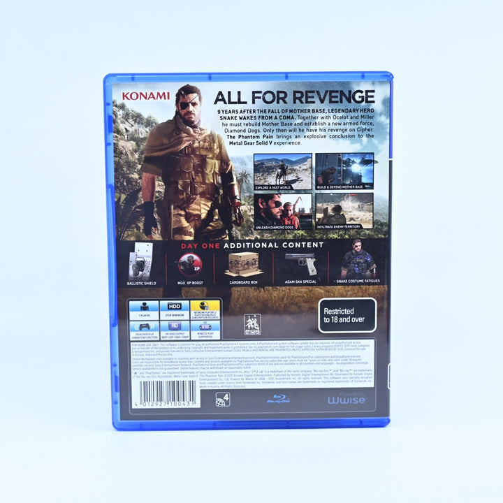 Metal Gear Solid V: The Phantom Pain - Sony Playstation 4 / PS4 Game