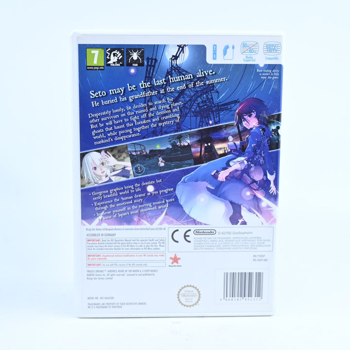 Fragile Dreams: Farewell Ruins of the Moon - Nintendo Wii Game + Manual - PAL