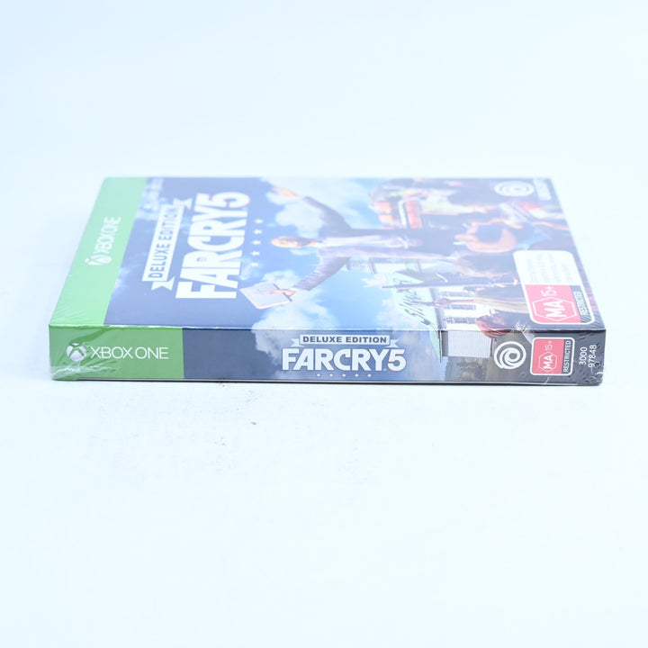 Far Cry 5 - Deluxe Edition - SEALED! - Xbox One Game - PAL - FREE POST!