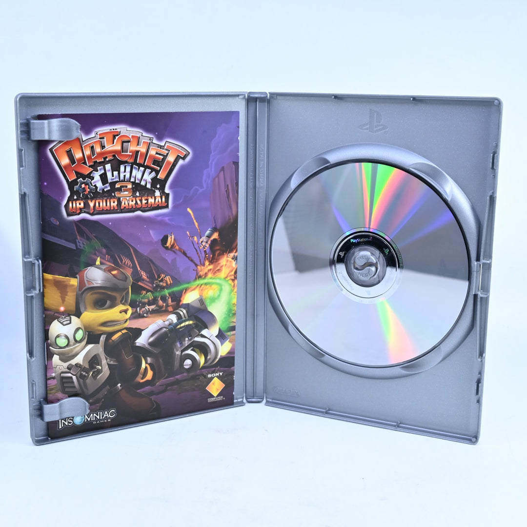 Ratchet & Clank 3: Up Your Arsenal - Sony Playstation 2 / PS2 Game + Manual