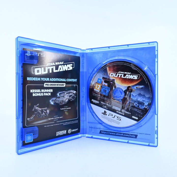 Star Wars Outlaws - Sony Playstation 5 / PS5 Game - MINT DISC!
