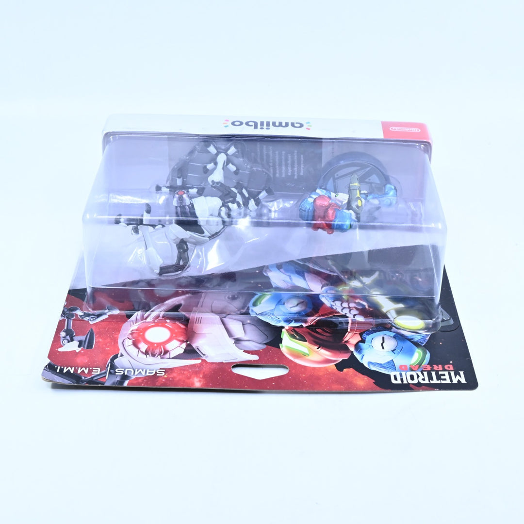SEALED! - Samus & E.M.M.I. Amiibo - Metroid Dread - Toy