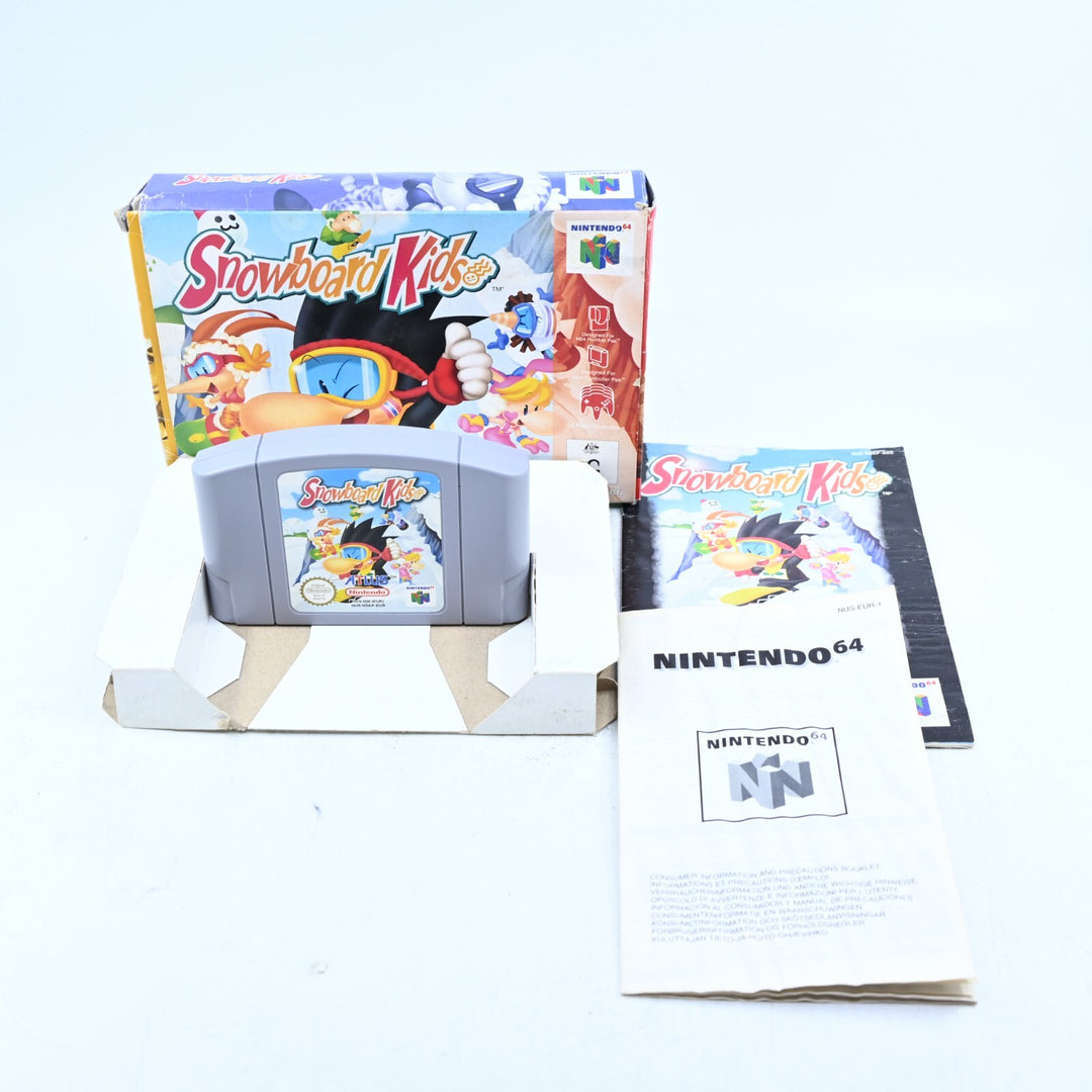 Snowboard Kids - N64 / Nintendo 64 Boxed Game - PAL - FREE POST!