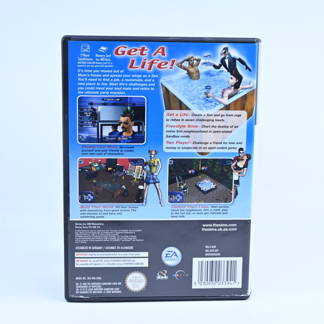 The Sims - Nintendo Gamecube Game + Manual - PAL - Ex-Rental - FREE POST!