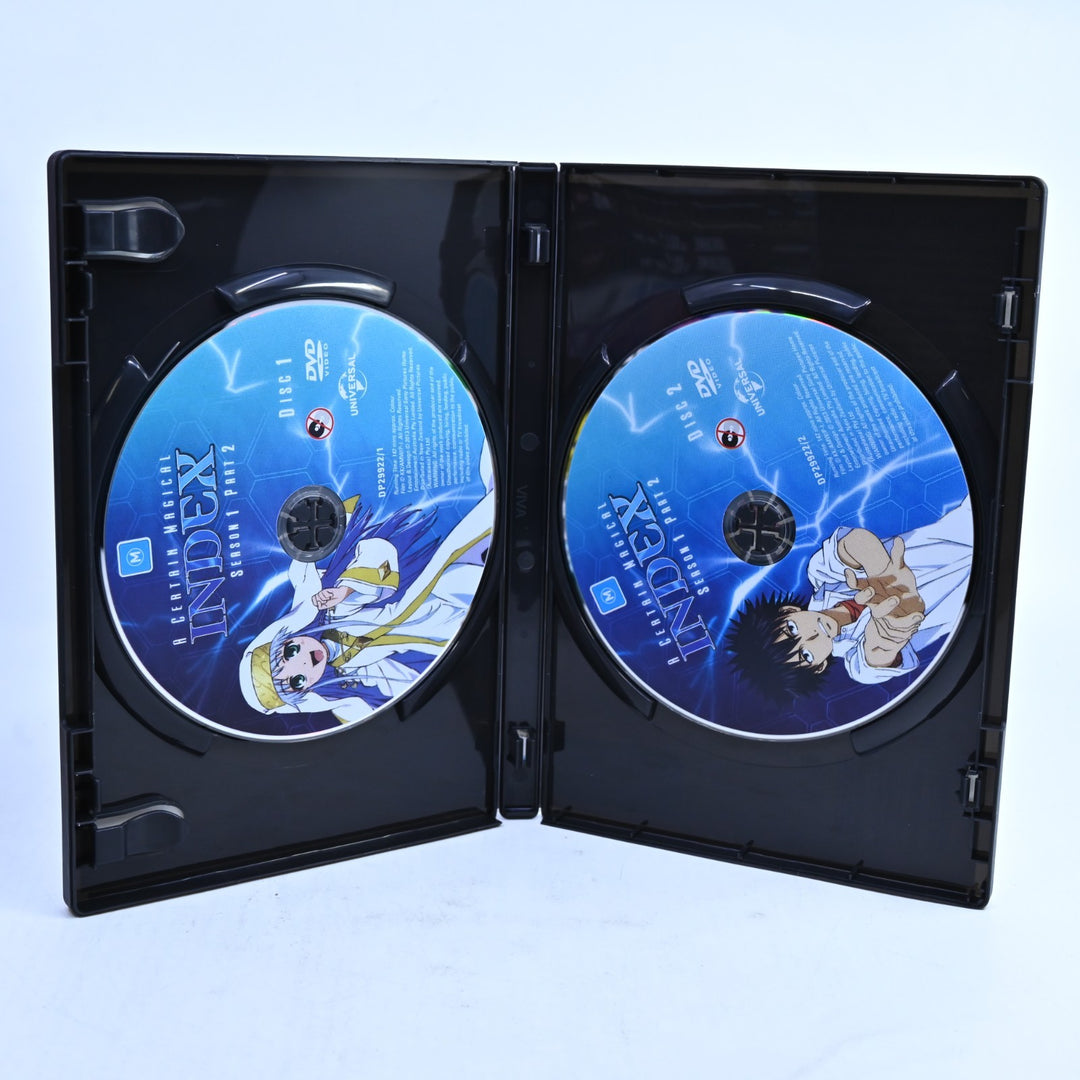 A Certain Magical Index - Season 1 Parts 1 & 2 - Region 4 - Anime DVD