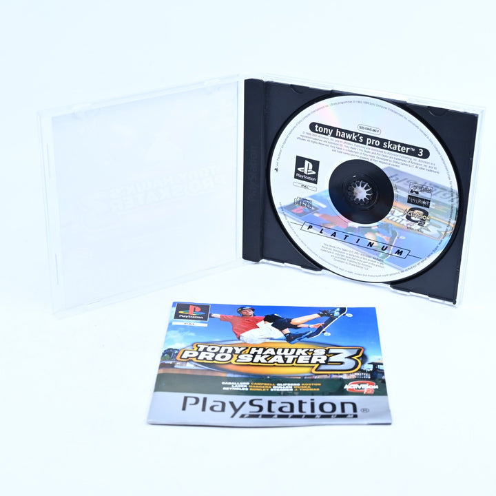 Tony Hawk's Pro Skater 3 - Sony Playstation 1 / PS1 Game + Manual - PAL