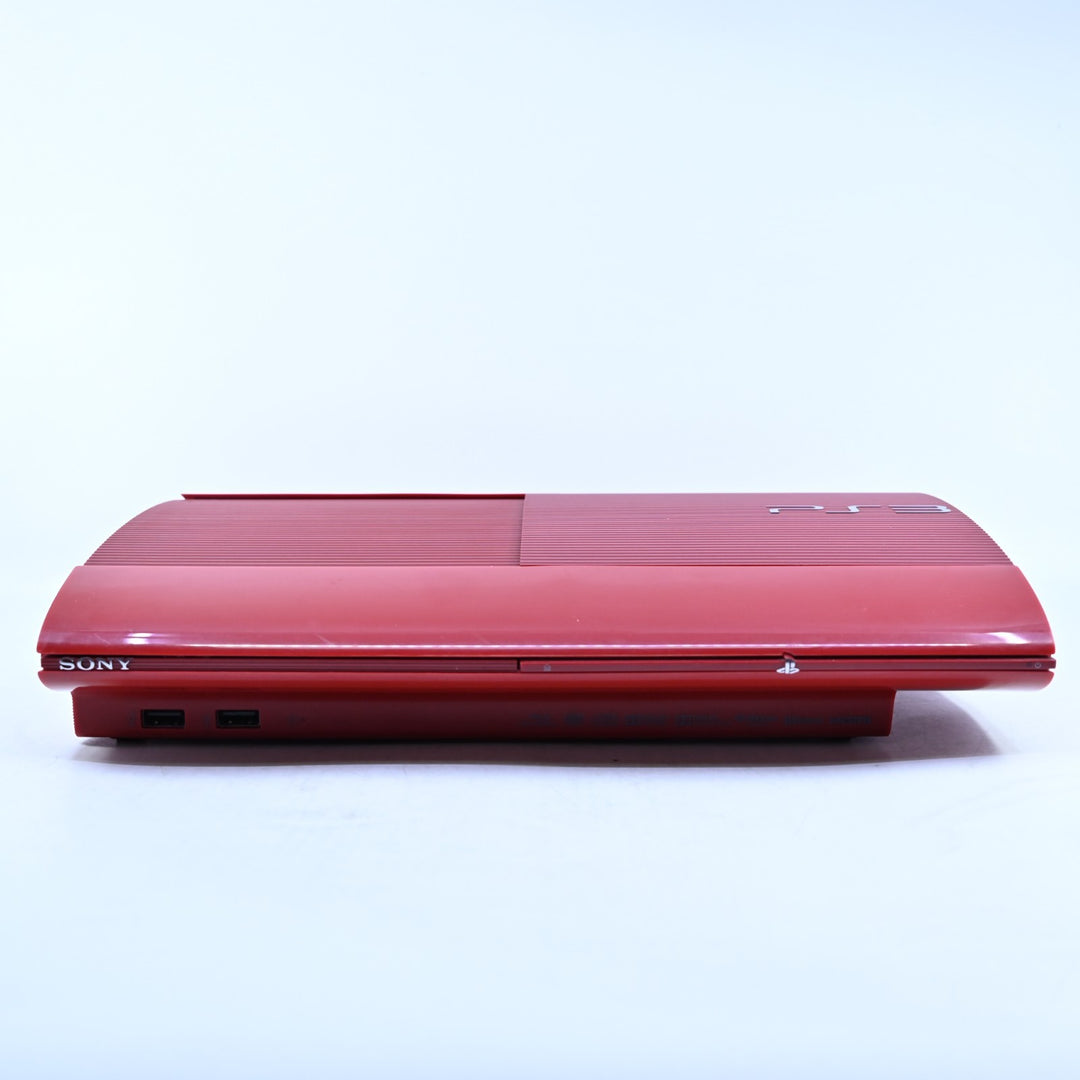 Garnet Red Super Slim 500GB - Sony Playstation 3/ PS3 Console - PAL - FREE POST!