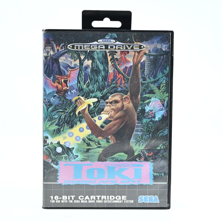 Toki: Going Ape Spit + Manual - Sega Mega Drive Game - PAL - FREE POST!