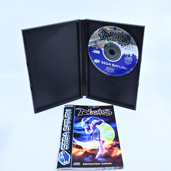 Nights Into Dreams - With 3D Control Pad - Sega Saturn Game + Manual - PAL