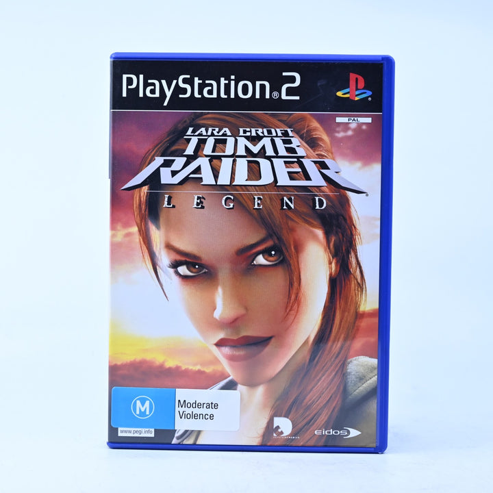 Lara Croft Tomb Raider: Legend - Sony Playstation 2 / PS2 Game + Manual - PAL