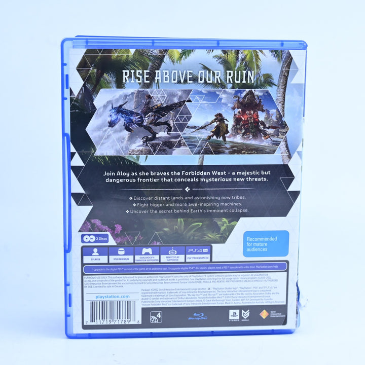 Horizon Forbidden West - Sony Playstation 4 / PS4 Game - FREE POST!