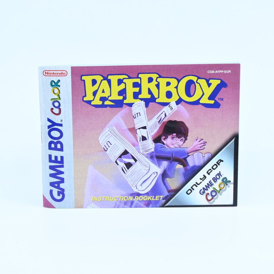 Paperboy - Nintendo Gameboy Color Boxed Game - PAL - FREE POST!