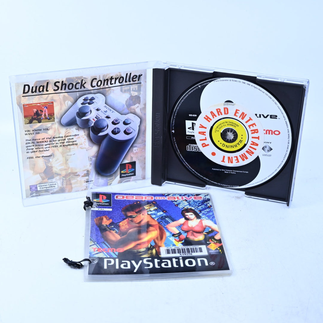 Dead or Alive - Sony Playstation 1 / PS1 Game + Manual - PAL - MINT DISC!