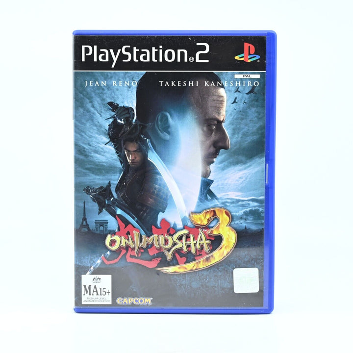 Onimusha 3 - Sony Playstation 2 / PS2 Game + Manual - PAL - MINT DISC!