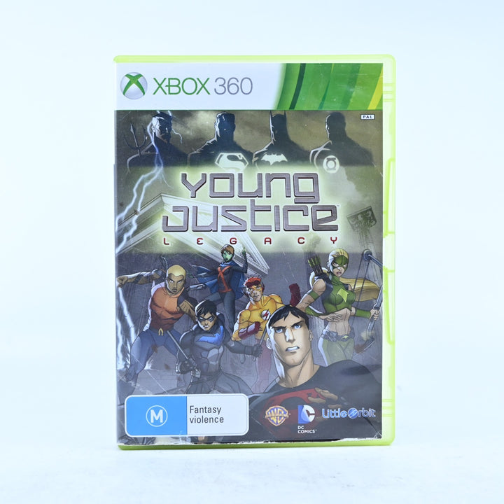 Young Justice Legacy - Xbox 360 Game + Manual - PAL - MINT DISC!