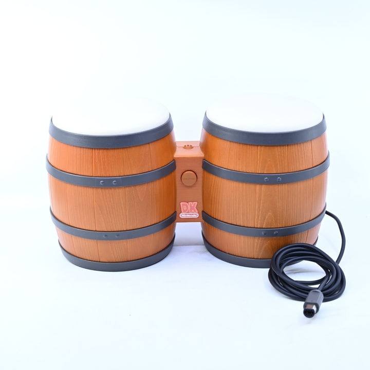 Donkey Konga - Boxed with Bongos - Nintendo Gamecube Game + Manual - PAL